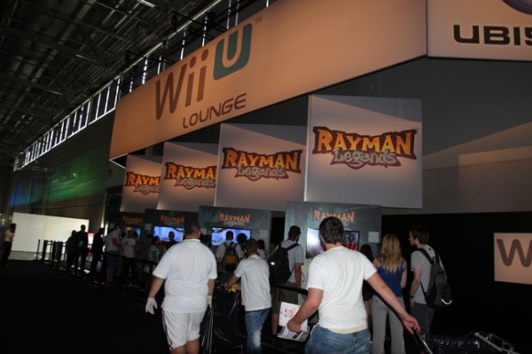 Rayman Legends Stand Ubisoft Gamescom 2012