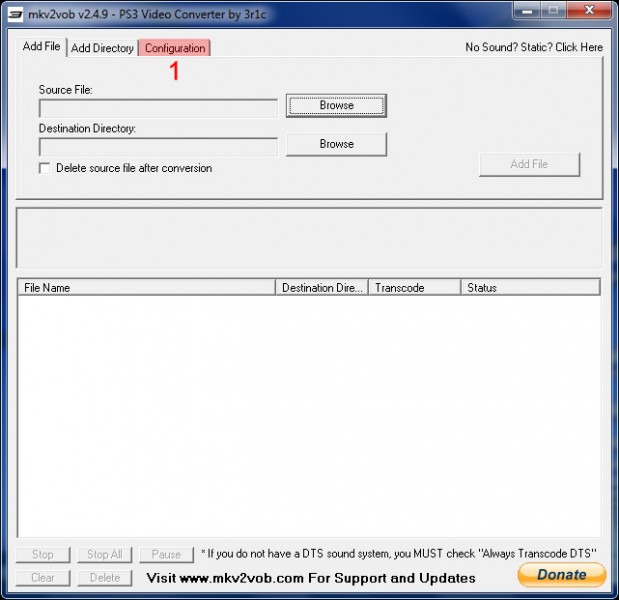 mkv2vob menu principal
