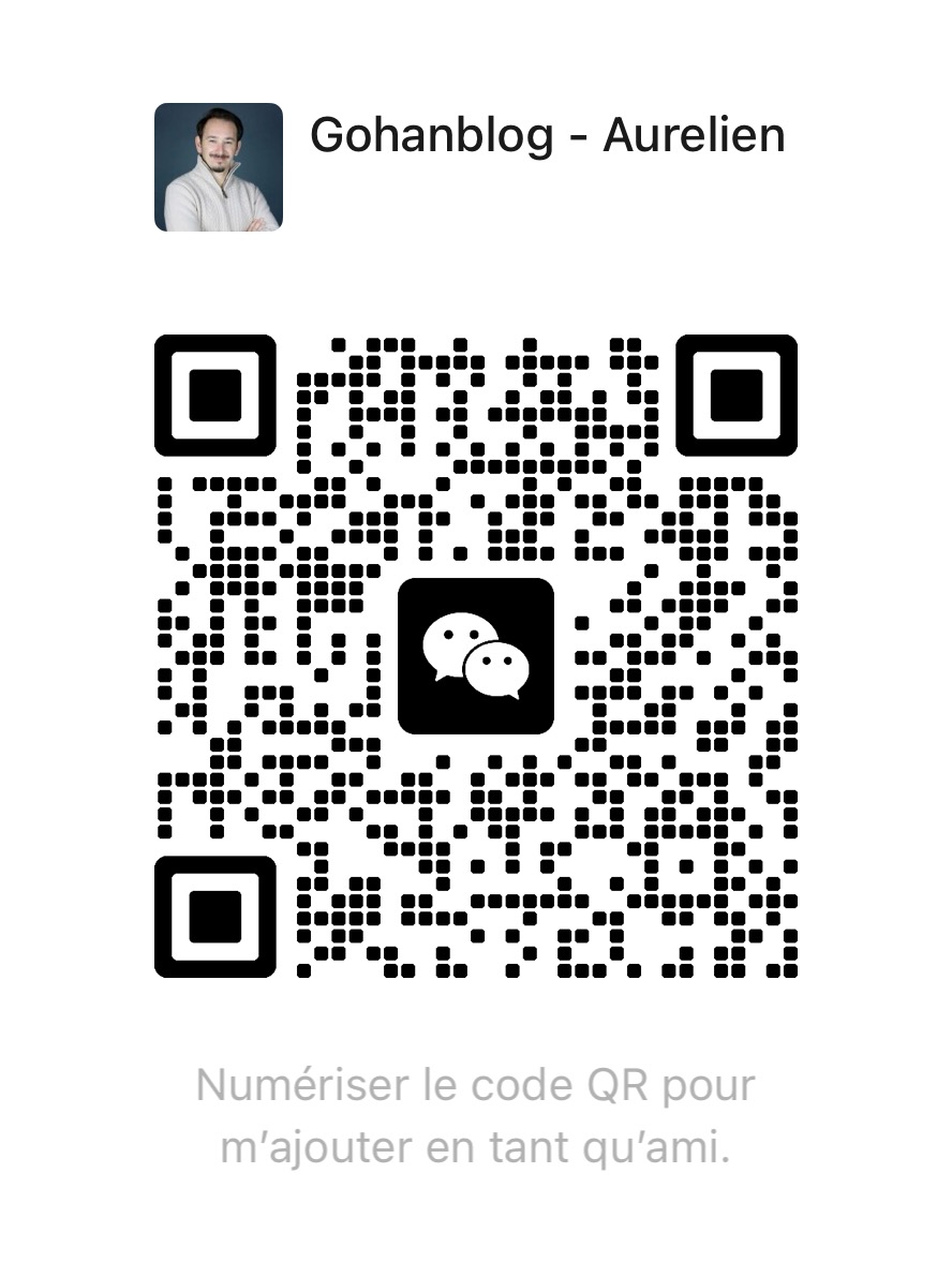 Gohanblog - Aurélien WeChat QR code