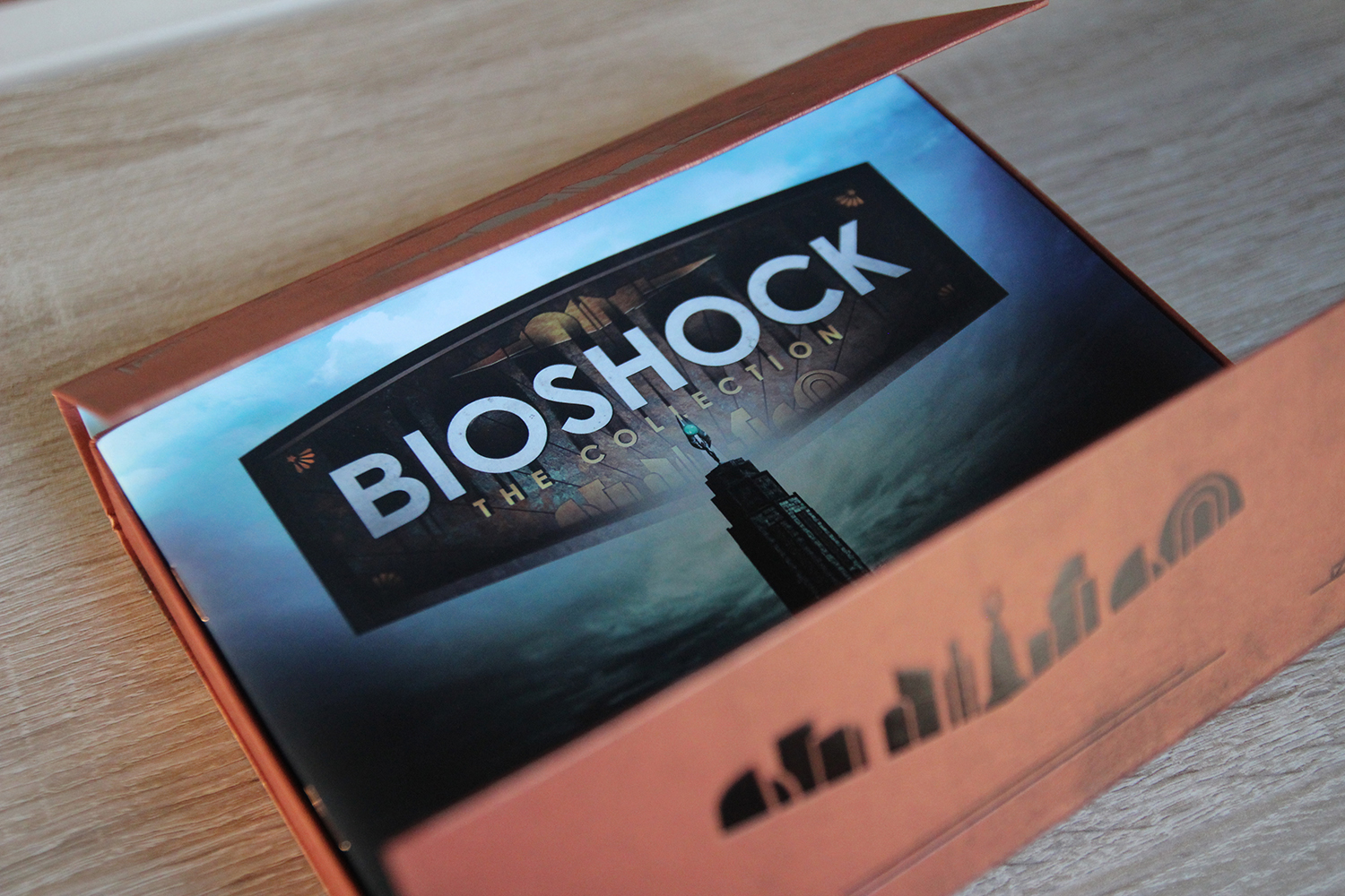 Unboxing press kit Bioshock The Collection