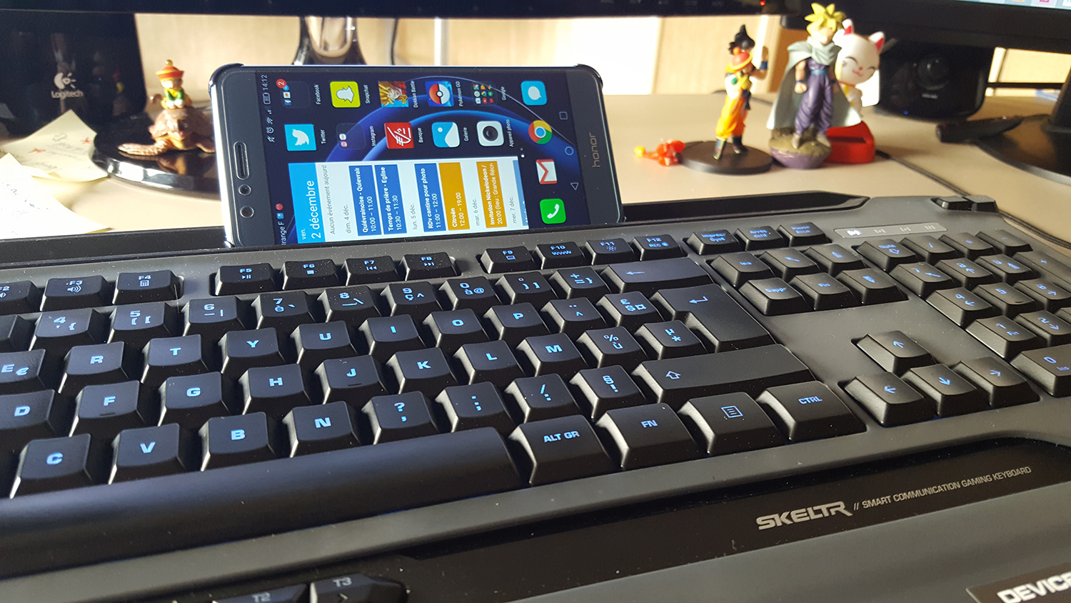 Test du clavier Roccat Skeltr