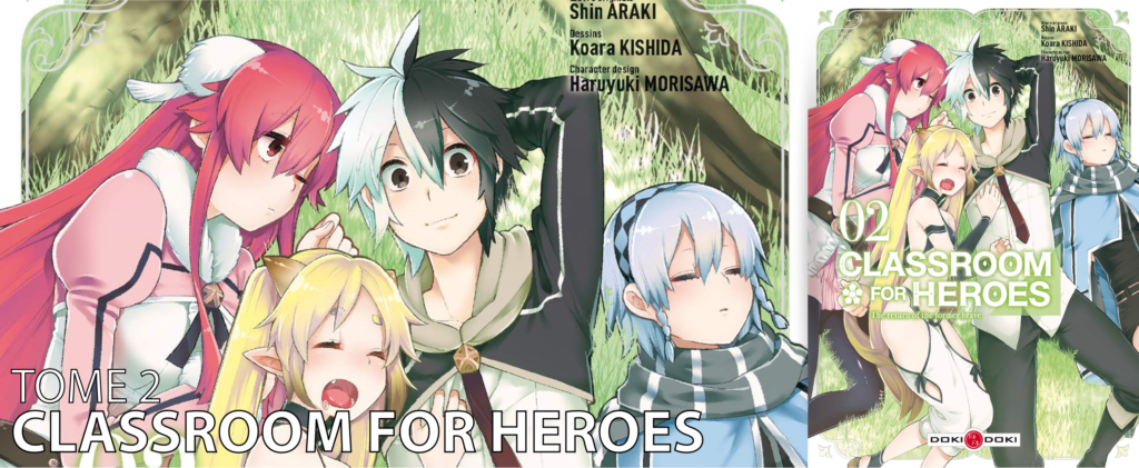 Avis manga : Classroom for Heroes (Tome 2)