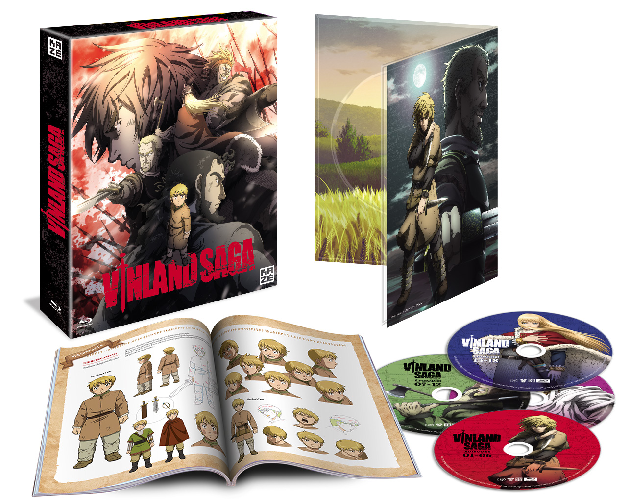 Avis animé : Vinland Saga - saison 1 - coffret Kazé - A la une