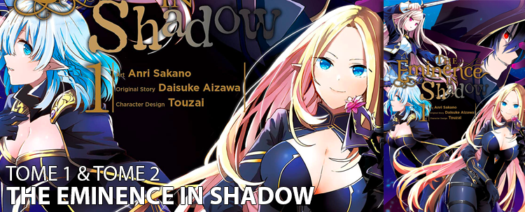 Avis manga : The Eminence in Shadow – Tome 1 & 2